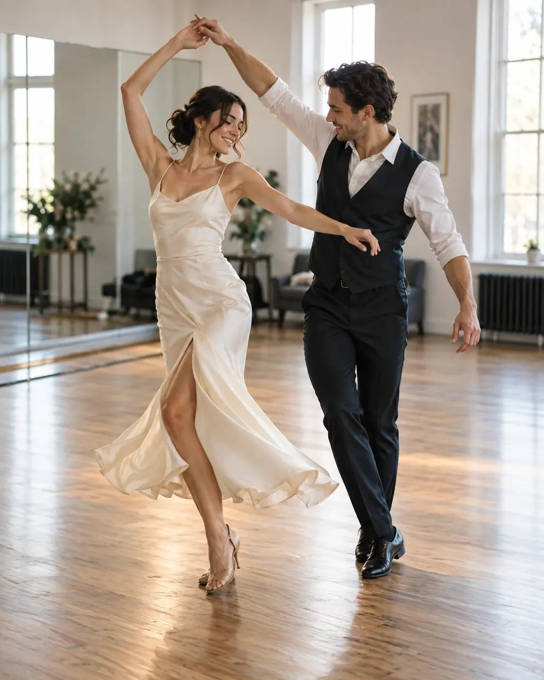 Ensaio de dança para uma ocasião especial